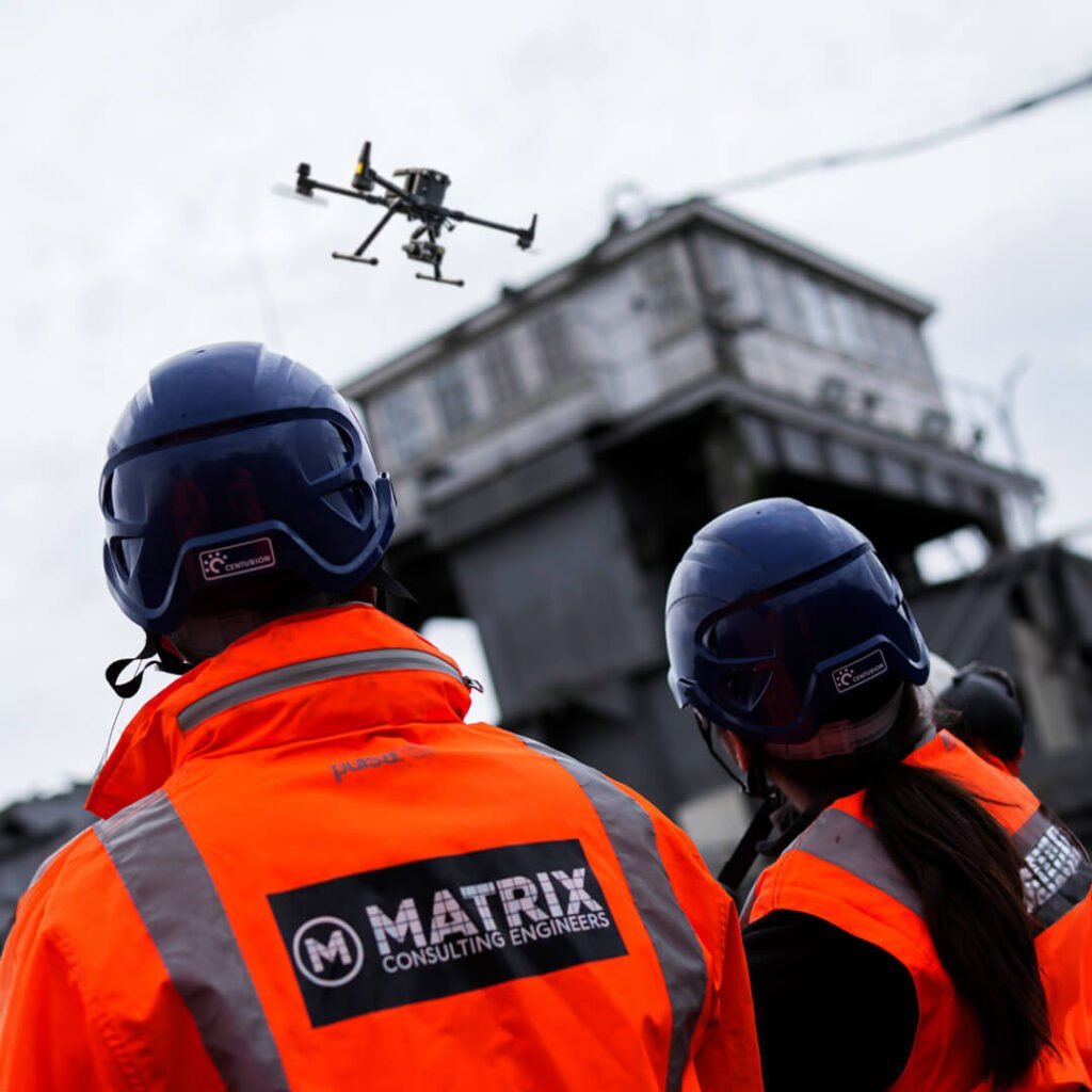 Drone Survey Matrix Consulting Engineers
